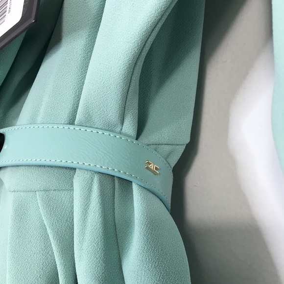 NWT ELISABETTA FRANCHI One-Shoulder Belted Dress - Picture 4 of 16